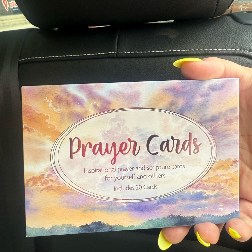 NWOT Inspirational Prayer Cards Set